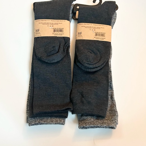 Clear Creek Woman’s Knee High Socks 4 Pairs Size 9 - 11 NWT - Picture 2 of 3